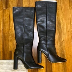 Mango Knee High Boots